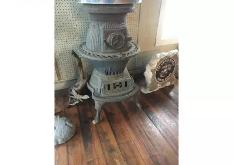 Antique Potbelly Stove