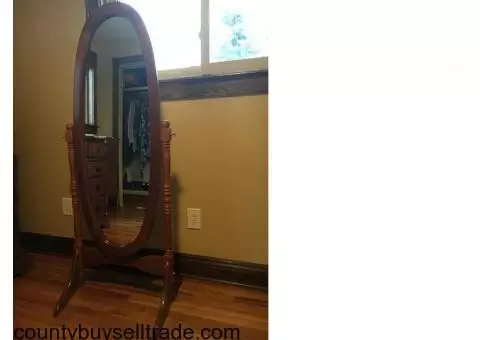 Heritage floor mirror $50