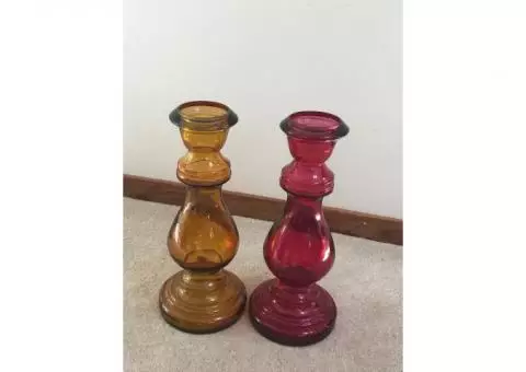 Glass decorative pieces