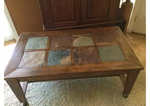 Coffee Table and End Table