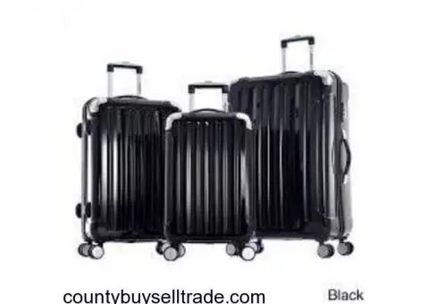 LUGGAGE: Olympia Stanton 3-Piece Polycarbonate Hardcase Spinner Set