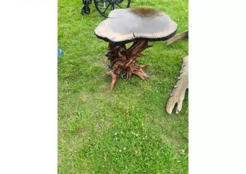 Driftwood table