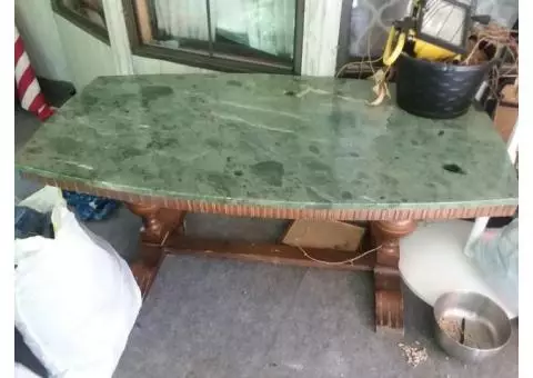 Marble German table