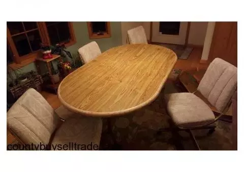 Table and chairs