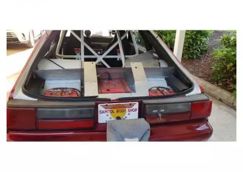 1993 Ford Mustang hatchback race car