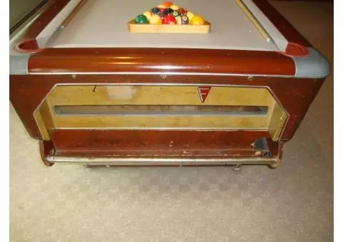 Bar Size Slate Pool table