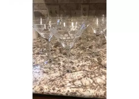 12 Margaretta glasses