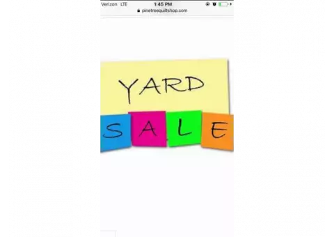 Yard Sale