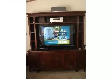 2 piece Entertainment Center - $200