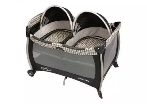 Graco twin pack n play