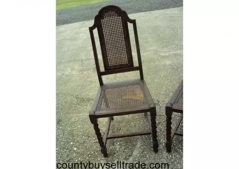 Antique Oak Chairs