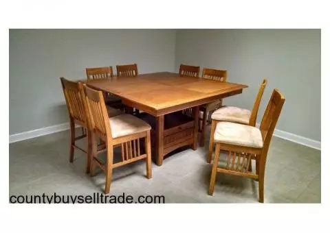 Dining room table and chairs