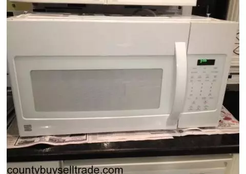 kenmore built in microwave