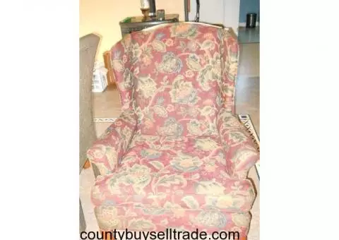 Wing Back Chair