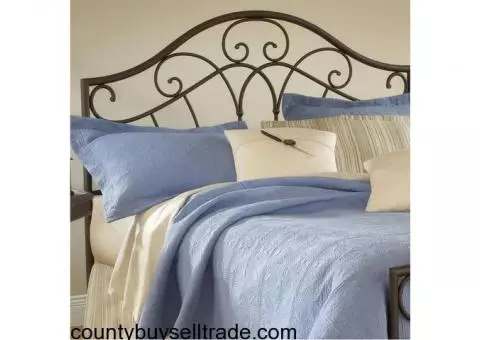 Wrought Iron Headboard