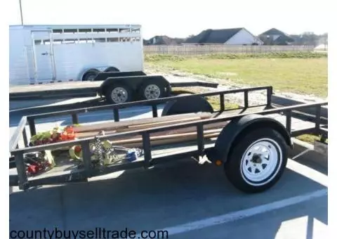 5 x 12 Single Axle Trailer PJ