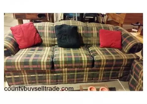 Couch and love seat