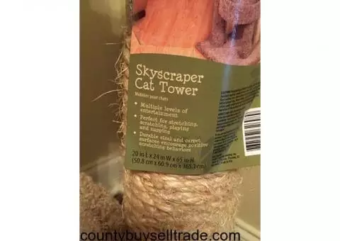 Whisker City Skyscraper Cat Tree