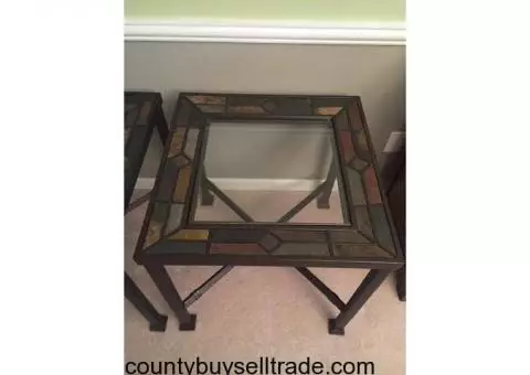 2 End Table and 1 Coffee Tables