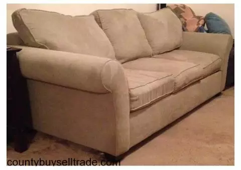 Green couch - $100 OBO