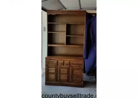 China Cabinet and Hutch