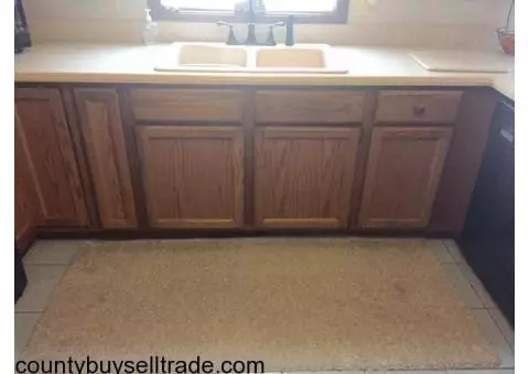 Kitchen cabinets,