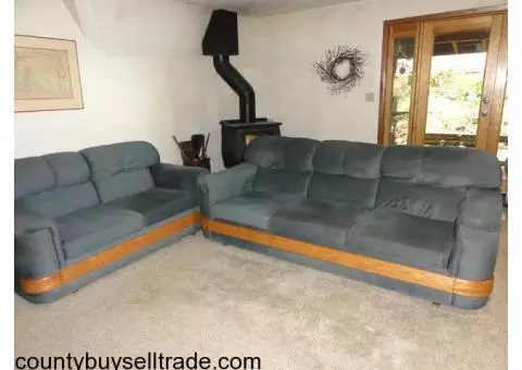 couch and loveseat