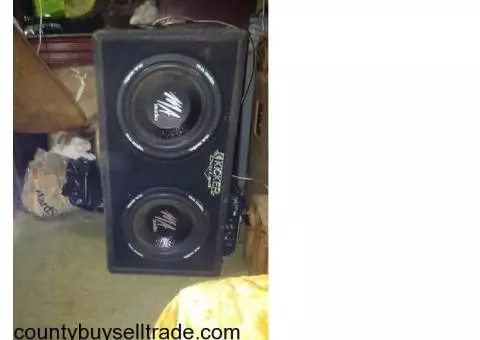 MA Audio subs Like New