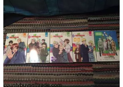 Axis Powers Hetalia Seasons 1-4 + Paint It White