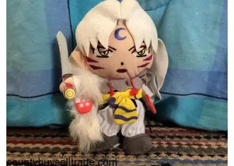 Sesshomaru Plushie + Wristband