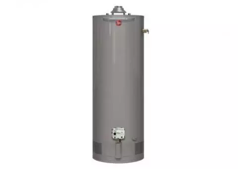 NEW RHEEM 29 GAL. NG HOT WATER HEATER