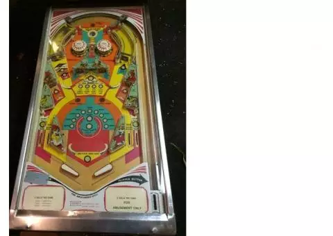 1977 Sterns Rawhide Pinball Machine