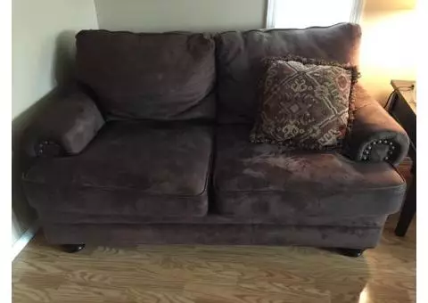 Couch and love seat