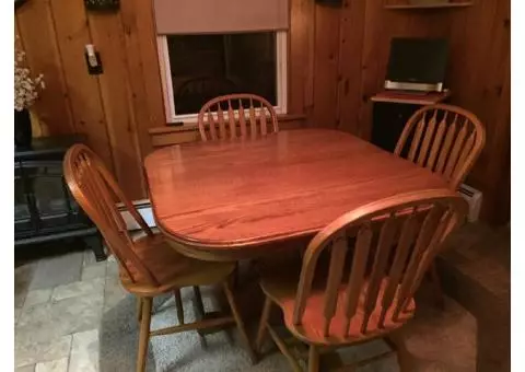 Solid Oak Kitchen Table