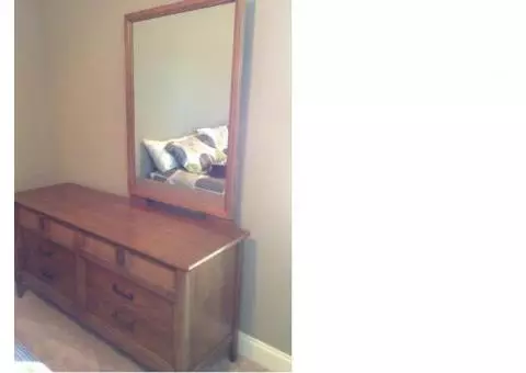 Dresser with Mirror