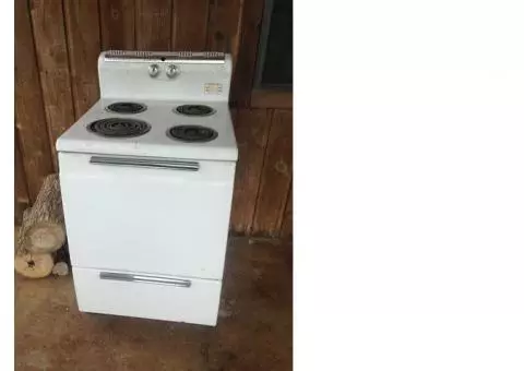 Vintage 1950-60's GE electric range