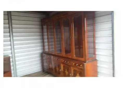 beautiful 8 foot long china cabinet from hungry