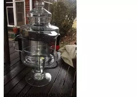 Glass Beverage Dispenser