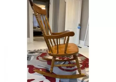 Solid Wood Rocking Chair