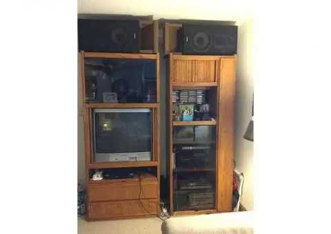 Pair of wall units