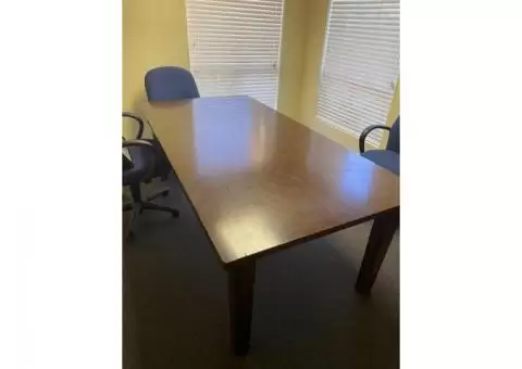 Wood table