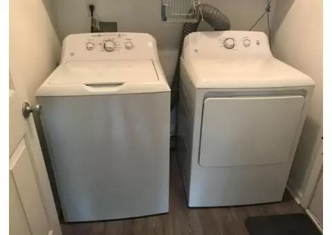 GE WASHER/DRYER SET