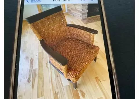 WICKER chair