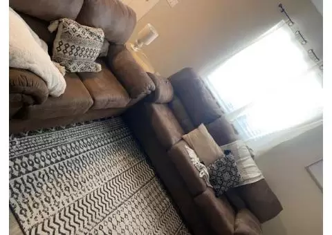 Couch and Loveseat