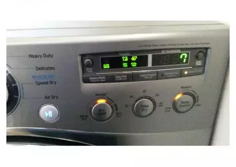 LG washer and dryer