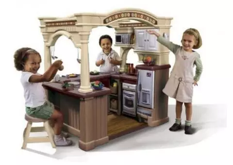 Kids play kitchen