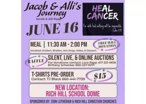 Jacob Rapp Fundraiser