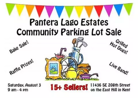 Pantera Lago Estates Community Parking Lot Sale