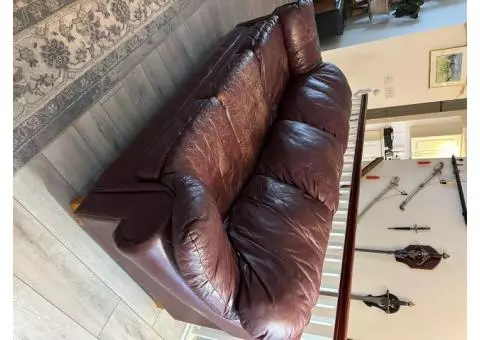 Couch and love seat