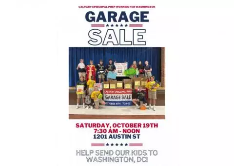 Calvary Episcopal Schoolwide Garage Sale